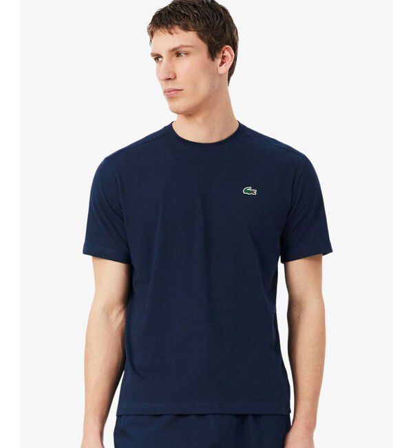 LACOSTE「コットンタッチウルトラドライワンポイントTシャツ」|Tシャツ・カットソー|