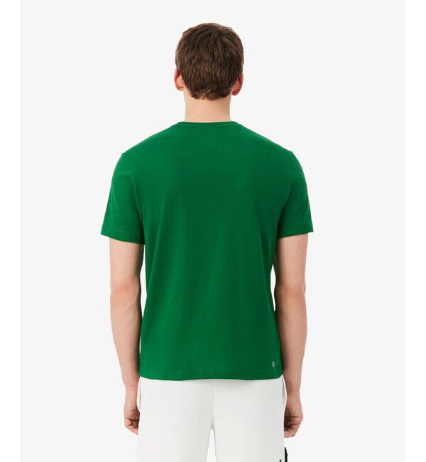 LACOSTE「コットンタッチウルトラドライワンポイントTシャツ」|Tシャツ・カットソー|