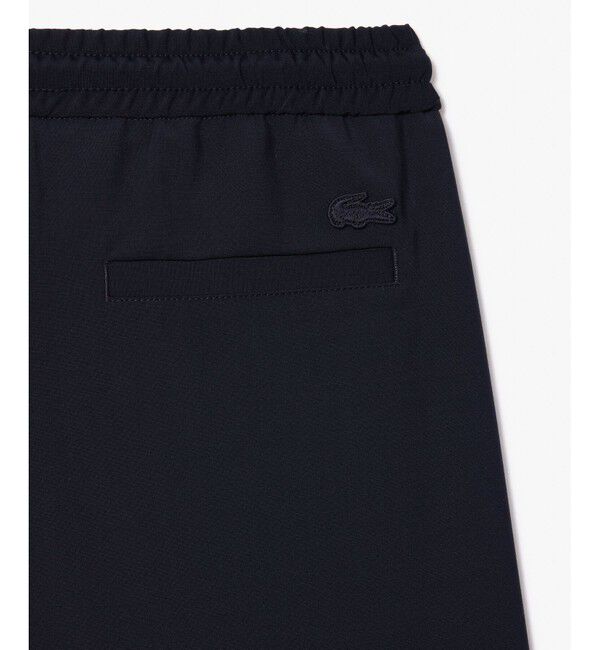 LACOSTE「センタークリースステッチ ウールブレンド テーパードトラックパンツ」|その他|