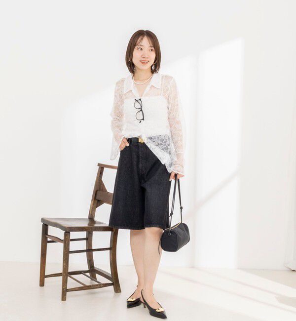 Rie Miller「【RM denim】ハーフパンツデニム」|その他|