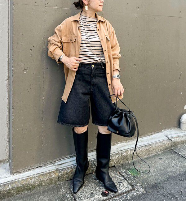 Rie Miller「【RM denim】ハーフパンツデニム」|その他|