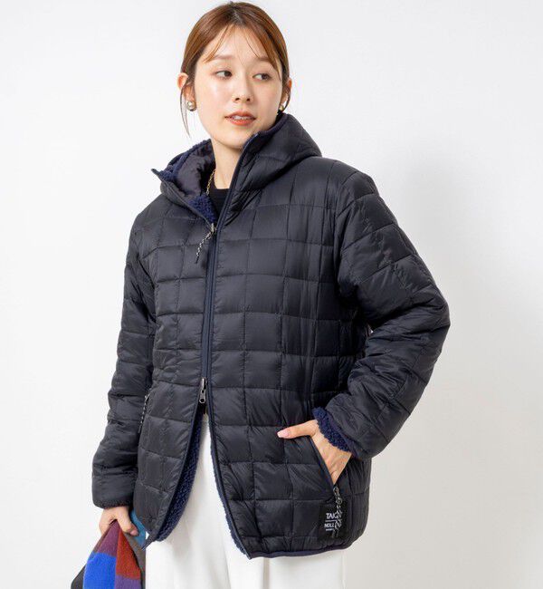 NOLLEY'S「【WEB＆一部店舗限定色アイテム】【TAION/タイオン】ボア&times;ダウンフーミドル丈ダウン(リバーシブル)」|ダウン|