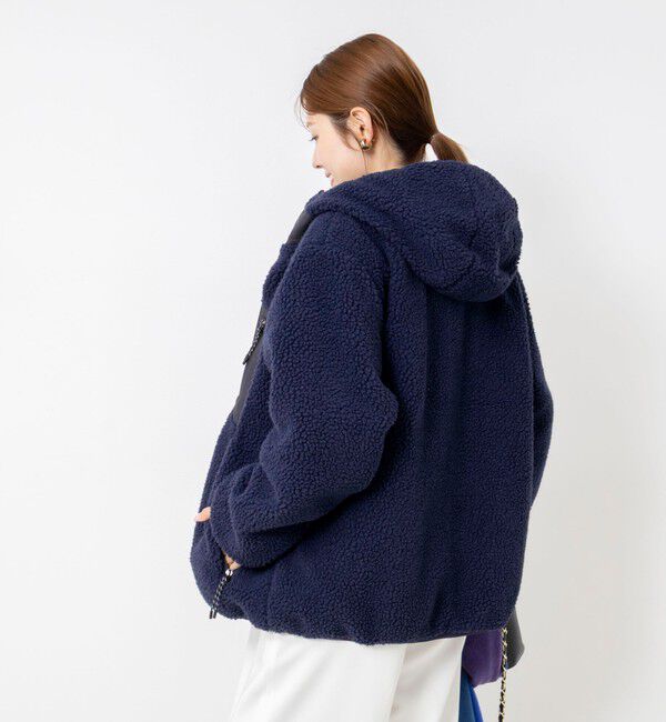 NOLLEY'S「【WEB＆一部店舗限定色アイテム】【TAION/タイオン】ボア&times;ダウンフーミドル丈ダウン(リバーシブル)」|ダウン|
