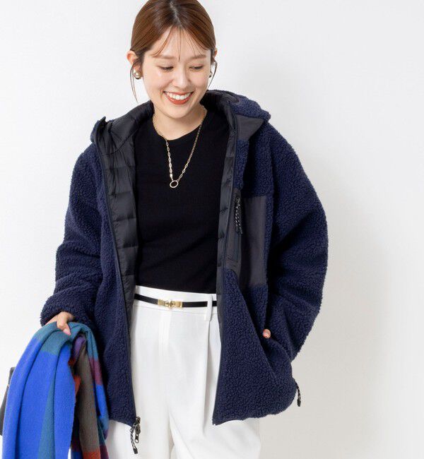 NOLLEY'S「【WEB＆一部店舗限定色アイテム】【TAION/タイオン】ボア&times;ダウンフーミドル丈ダウン(リバーシブル)」|ダウン|