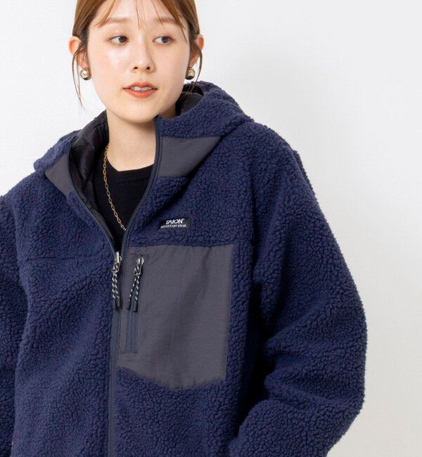NOLLEY'S「【WEB＆一部店舗限定色アイテム】【TAION/タイオン】ボア&times;ダウンフーミドル丈ダウン(リバーシブル)」|ダウン|