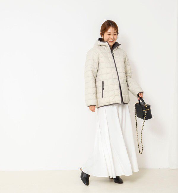 NOLLEY'S「【WEB＆一部店舗限定色アイテム】【TAION/タイオン】ボア&times;ダウンフーミドル丈ダウン(リバーシブル)」|ダウン|