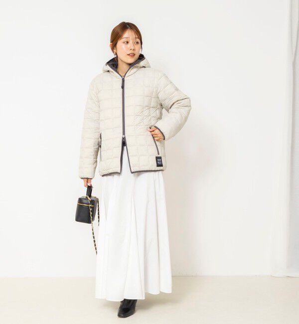 NOLLEY'S「【WEB＆一部店舗限定色アイテム】【TAION/タイオン】ボア&times;ダウンフーミドル丈ダウン(リバーシブル)」|ダウン|