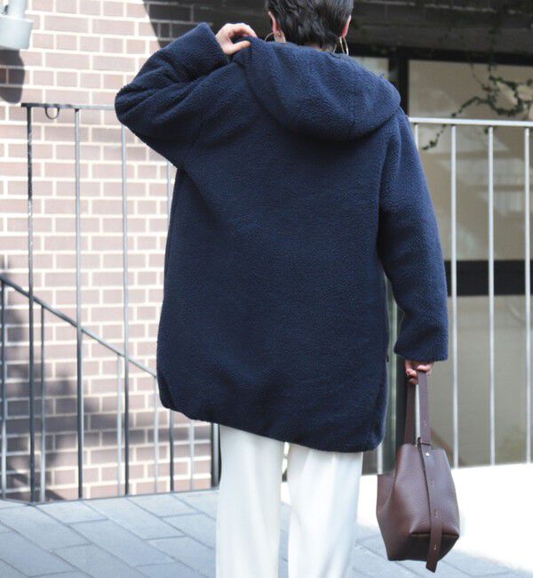 NOLLEY'S「【WEB＆一部店舗限定色アイテム】【TAION/タイオン】ボア&times;ダウンフードロング(リバーシブル)」|ダウン|