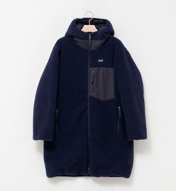 NOLLEY'S「【WEB＆一部店舗限定色アイテム】【TAION/タイオン】ボア&times;ダウンフードロング(リバーシブル)」|ダウン|
