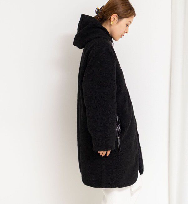 NOLLEY'S「【WEB＆一部店舗限定色アイテム】【TAION/タイオン】ボア&times;ダウンフードロング(リバーシブル)」|ダウン|