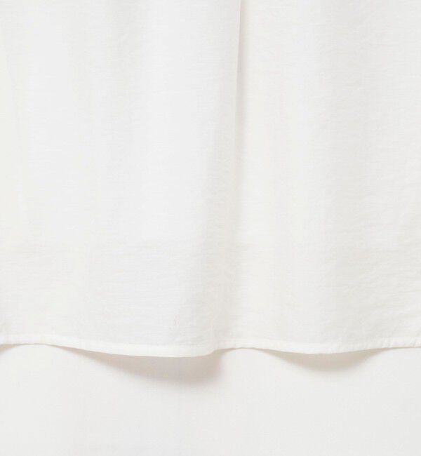 NOLLEY'S「ウォッシャブル布帛切り替えプルオーバー」|Tシャツ・カットソー|