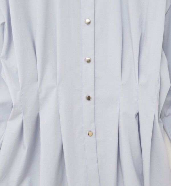 NOLLEY'S sophi「【一部WEB限定カラー】ウォッシャブルウエストタックストレッチシャツ」|シャツ・ブラウス|