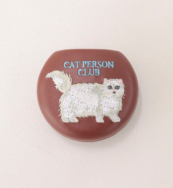fredy emue「【JOli JOli/ジョリジョリ】刺しゅうラウンドケース」|ポーチ|