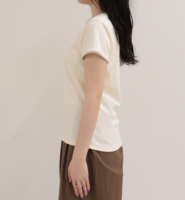 fredy emue「リンガー配色Tシャツ」|Tシャツ・カットソー|