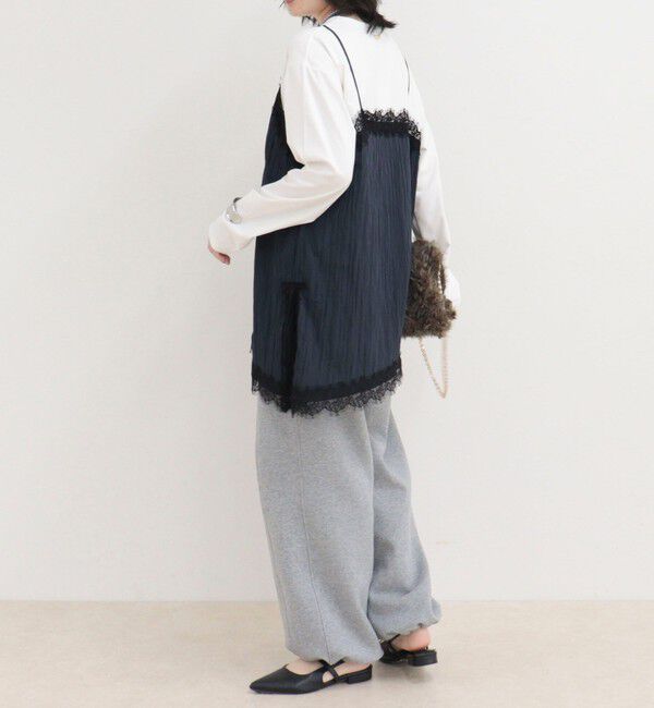 fredy emue「レースキャミコンビロンＴシャツ」|Tシャツ・カットソー|