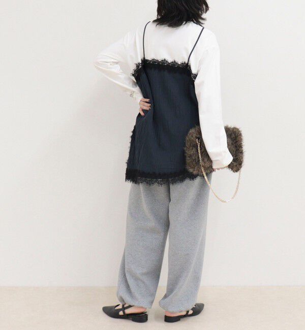 fredy emue「レースキャミコンビロンＴシャツ」|Tシャツ・カットソー|