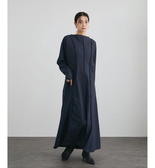SALON adam et rope'「【Baserange（ベースレンジ）】NIKA DRESS」|ドレス|
