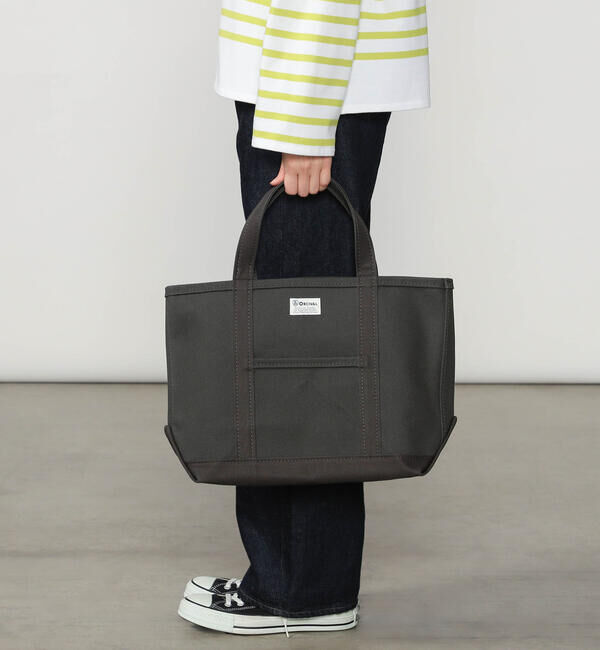 ORCIVAL「ORCIVAL | キャンバストートバッグ 中 UNISEX」|トートバッグ|CHARCOAL