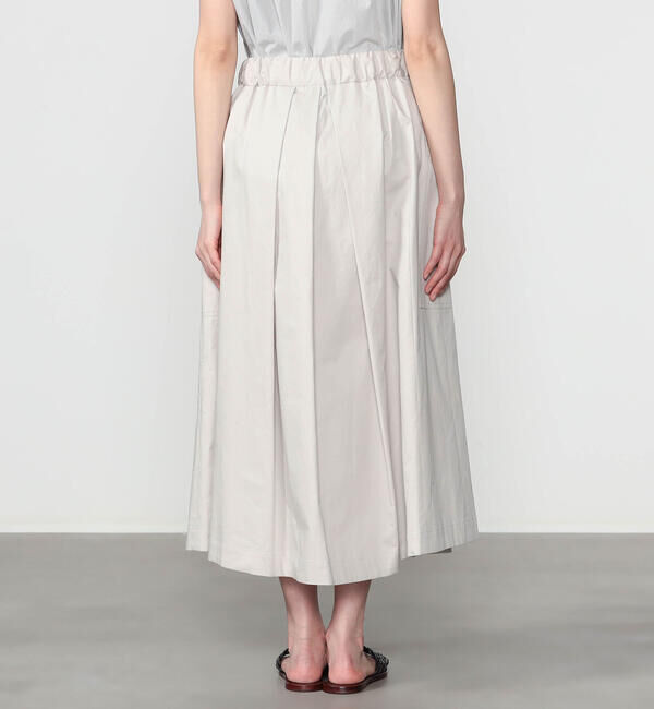  「nicholson & nicholson | 〈別注〉コットンツイル タックスカート WOMEN」|スカート|