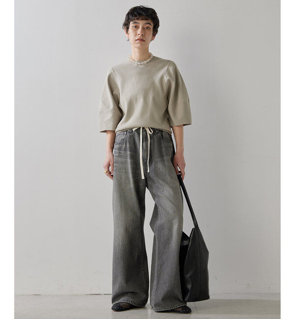  「ドロストデニムパンツ」|デニム|
