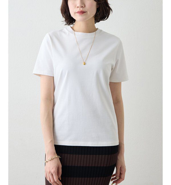 「《大人のための上質なTシャツ》スビンコットンTシャツ」|Tシャツ・カットソー|