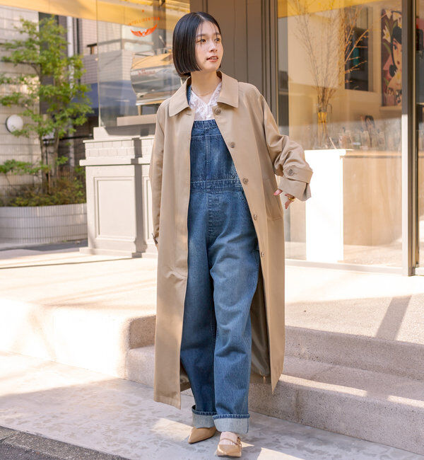  「【A・MONN】【新色追加】オーバーステンカラーコート」|その他|