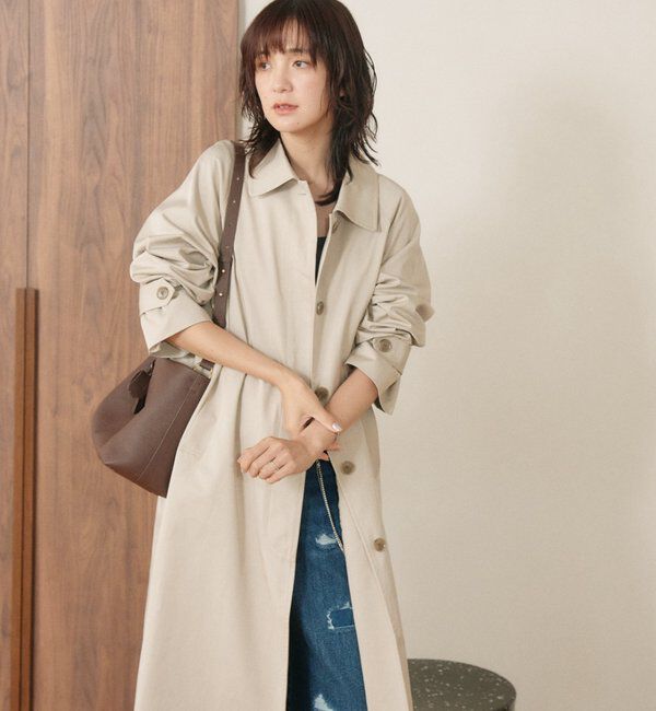  「【A・MONN】【新色追加】オーバーステンカラーコート」|その他|