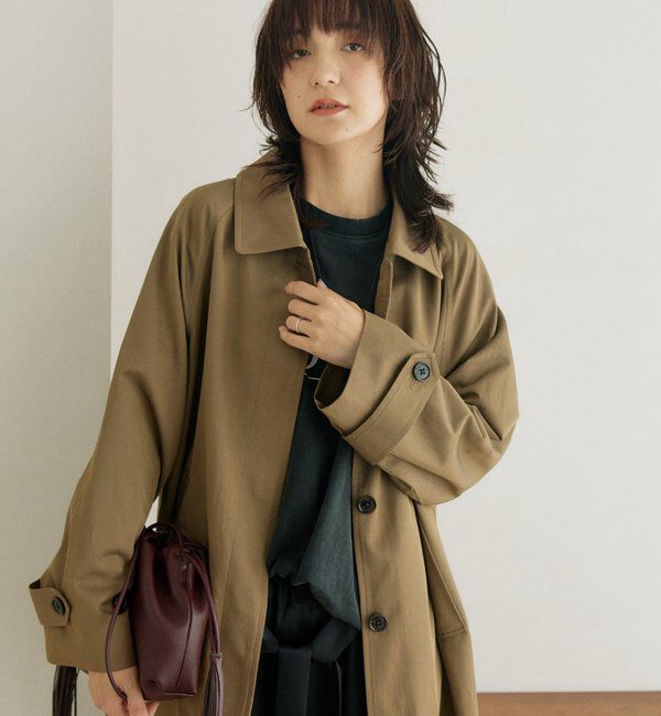  「【A・MONN】【新色追加】オーバーステンカラーコート」|その他|