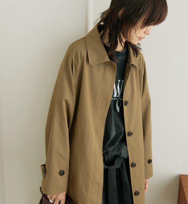  「【A・MONN】【新色追加】オーバーステンカラーコート」|その他|