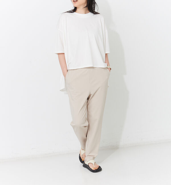 collex「リラックステーパードパンツ」|その他|ベージュ