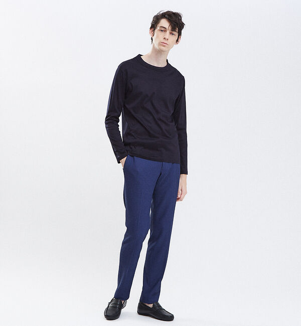 ABAHOUSE「【Recency of Mine】FLEX 3Dメッシュ ストレッチパンツ」|スラックス|