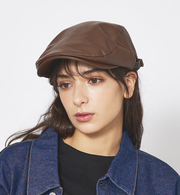 ABAHOUSE「【RUBEN/ルーベン】FAKE LEATHER HUNTINGフェイクレザー」|その他|