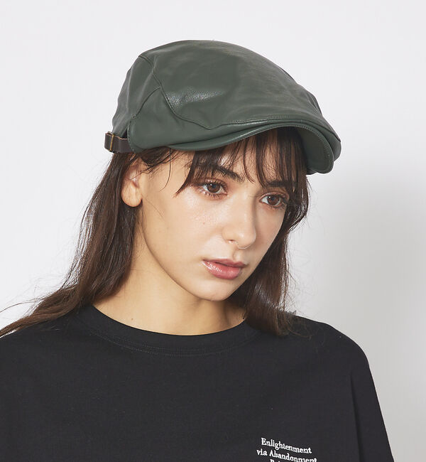 ABAHOUSE「【RUBEN/ルーベン】FAKE LEATHER HUNTINGフェイクレザー」|その他|