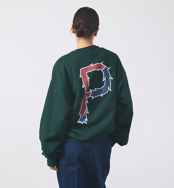 ABAHOUSE「【POLER/ポーラー】BIG LOGO CREW/ビッグロゴ クルーネックスウ」|スウェット・ジャージ|