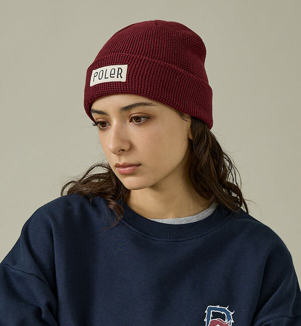 ABAHOUSE「【POLER/ポーラー】BIG LOGO CREW/ビッグロゴ クルーネックスウ」|スウェット・ジャージ|