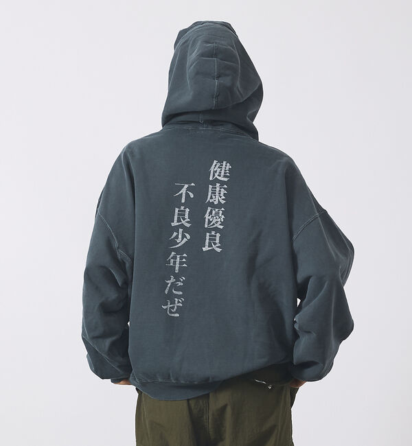 ABAHOUSE「【REMI RELIEF / レミ レリーフ】ダブルSP加工裏毛パーカー(AKI」|パーカー|