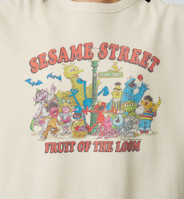 ABAHOUSE「【FRUIT OF THE LOOM】ロングスリーブ甘編み裏毛1/スウェット【W」|スウェット・ジャージ|