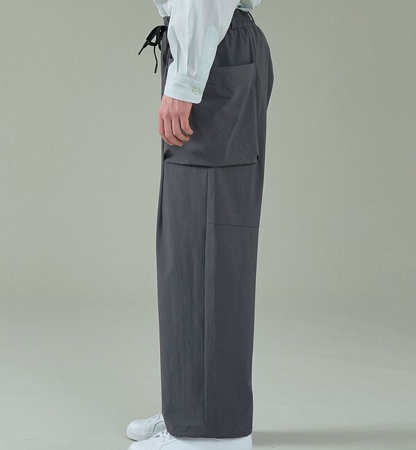 ABAHOUSE「【CORDURA】TUCK＆DARTS コーデュラナイロン パラシュートパンツ」|その他|