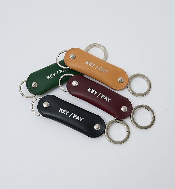 ABAHOUSE「【1/2HALF / ハーフ】 KEY/PAY イタリアンレザーキーホルダー/」|財布|