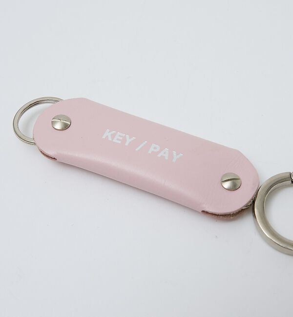 ABAHOUSE「【1/2HALF / ハーフ】 KEY/PAY 撥水加工 / レザーキーホルダー」|キーケース|