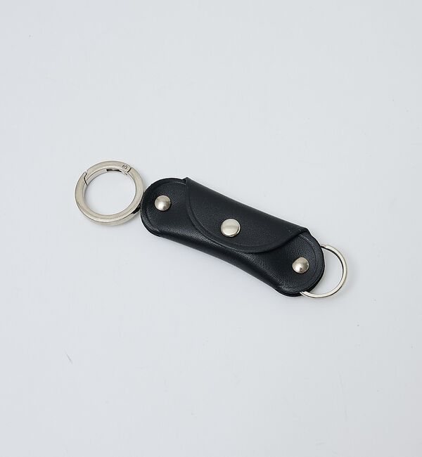 ABAHOUSE「【1/2HALF / ハーフ】 KEY/PAY 撥水加工 / レザーキーホルダー」|キーケース|