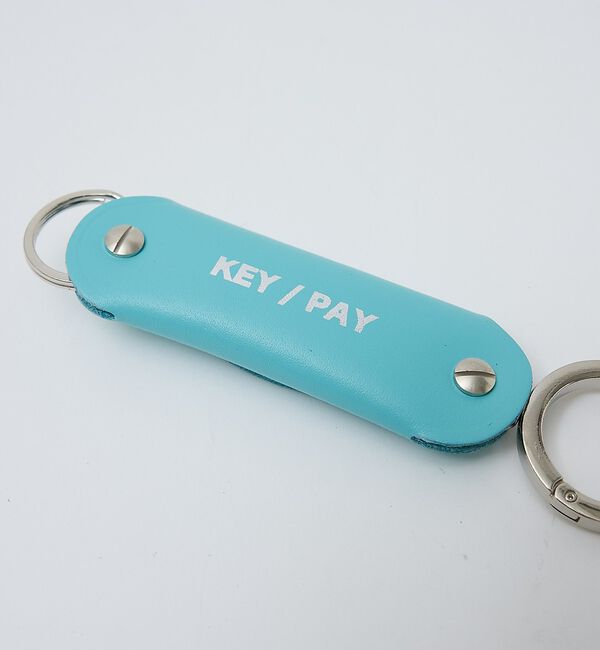 ABAHOUSE「【1/2HALF / ハーフ】 KEY/PAY 撥水加工 / レザーキーホルダー」|キーケース|