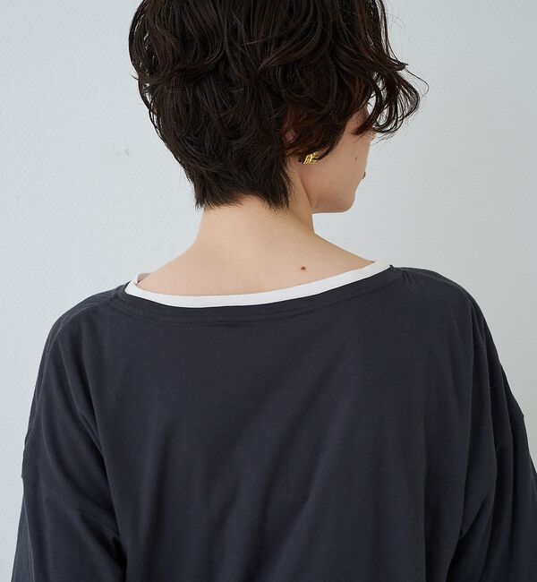 Rouge vif「2WAYコットンリバーシブルロゴＴシャツ」|Tシャツ・カットソー|