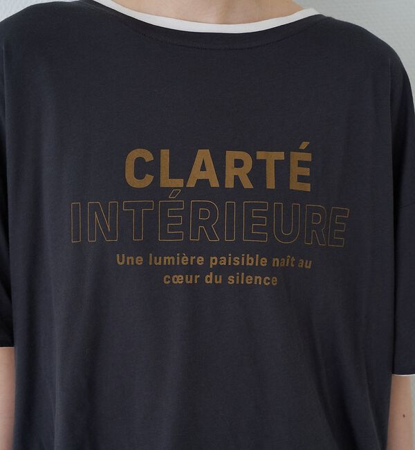 Rouge vif「2WAYコットンリバーシブルロゴＴシャツ」|Tシャツ・カットソー|