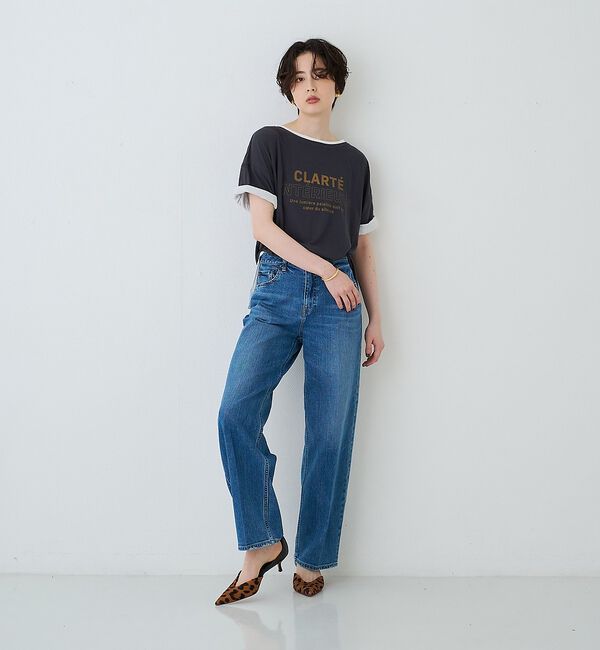 Rouge vif「2WAYコットンリバーシブルロゴＴシャツ」|Tシャツ・カットソー|