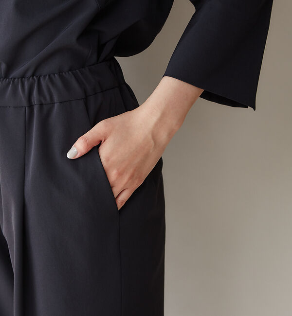 qualite「ワンタックストライプ2WAYストレッチパンツ」|その他|