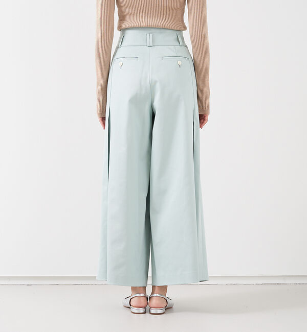 qualite「ハイウエストコットンワイドパンツ」|その他|