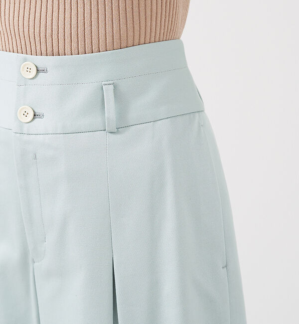 qualite「ハイウエストコットンワイドパンツ」|その他|