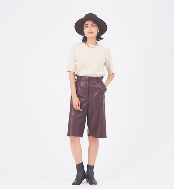 qualite「エコレザーハーフパンツ」|その他|