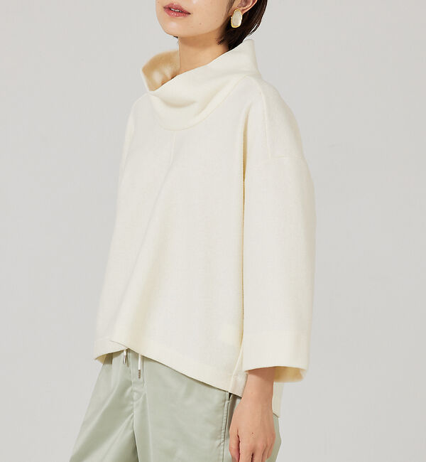 qualite「オフタートルカットソー」|Tシャツ・カットソー|オフホワイト